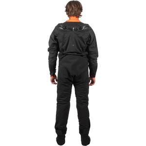 2024 Gul Mens Code Zero Stretch U-Zip Drysuit GM0368-B9 - Black